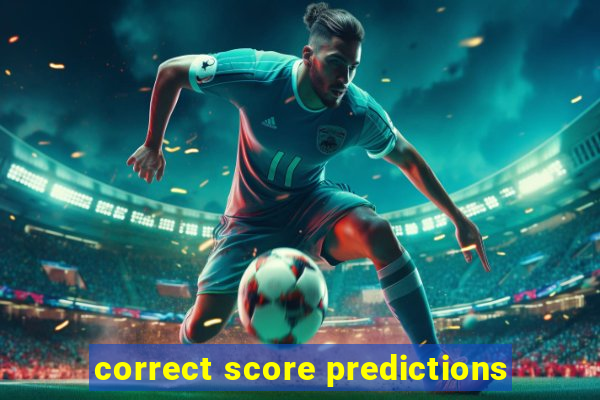 correct score predictions